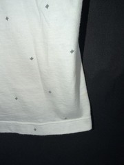 The Nike Tee Shirt L Multi Logo Flower White Center Swoosh Allover Print Mens