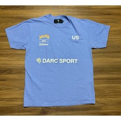 Darc Sport Wolves Bodybuilding Club Streetwear T-Shirt Purple Flames Sz M