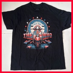 HOT REPRINT – THE WHO NYC MSG 8/30/2025 LAST SHOW IN NEW YORK IN HAND T-SHIRT