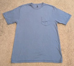 johnnie-o Eagle Oaks Golf & Country Club Tyler Blue Cotton T-Shirt JMST2200 Mens