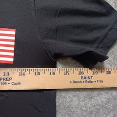One7six Shirt Mens XS Extra Small Black American Flag Stars Supdef FOG Military