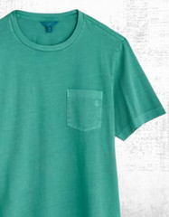Men’s Seasalt Cotton Crew Neck Chest Pockets T-shirt Deep Hepworth (Defect)
