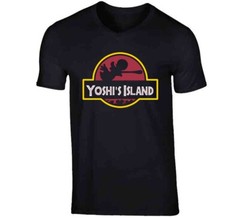 Yoshis Island Jurassic Retro Video Game T Shirt
