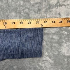Hollister Crewneck Shirt Mens Blue Marled Long Sleeve Logo Knit Top XS