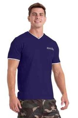 westAce MENS CASUAL V NECK T SHIRT SHORT SLEEVE SHIRTS HEAVYWEIGHT TEE