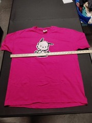 pochacco Vtg Pink Shirt Sanrio Size Hanes Xl Some Wear Spots 90s A35