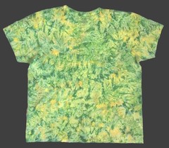*New* 3XL & 4XL Handmade Tie Dye, Lemon Lime Cruncht Crinkle, Crew or V-Neck