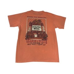 Comfort Colors Sigma Phi Epsilon UT Tennessee Crawfish Boil Pocket Tee Orange M