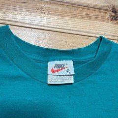 Vintage Y2K Nike Sportswear Big Swoosh Box Logo Short Sleeve Shirt USA Size XL