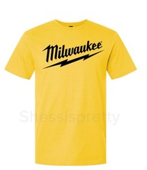 Milwaukee men’s clothing, Milwaukee equipment t-shirt, sizes S-3XL, Workwear