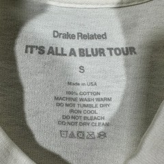 Drake Its All A Blur IAAB Tour Shirt Lost & Found 21 Savage OVO – Size Small
