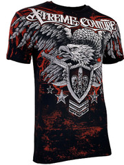 Xtreme Couture By Affliction Men’s T-shirt Normandy Eagle S-4XL
