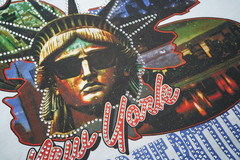 NEW Men’s RoughPlay “New York” White Rhinestone High-Quality Cottton Tee S-XL
