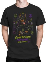 Chase The Drop Doberman T-Shirt | Unisex