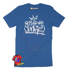 Men’s Graphic Design T Shirt 90’s Hip Hop Junkie Urban Street Graffiti Tag Tee