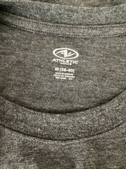 ATHLETIC WORKS DRIWORKS GRAY TRI BLEND MUSCLE Tank Sz M*