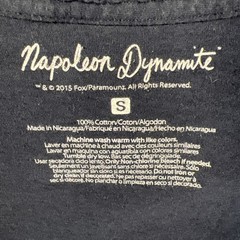 Napoleon Dynamite T Shirt Men’s Small Navy Short Sleeve Uncle Rico’s Got Skills