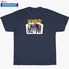 New Shirt Snatch Movie Logo Black/Navy/Sport Grey T-Shirt S-5XL