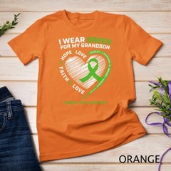 Grandma Grandpa Gift Green Grandson Cerebral Palsy Awareness Unisex T-shirt