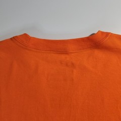 Nike Just Do It Again Men’s XL Orange Long Sleeve Cotton T-Shirt Ribbed Cuffs