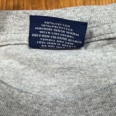 Vintage 90s Yikes Graphic T Mens M Gray Penn State University Cotton Blend