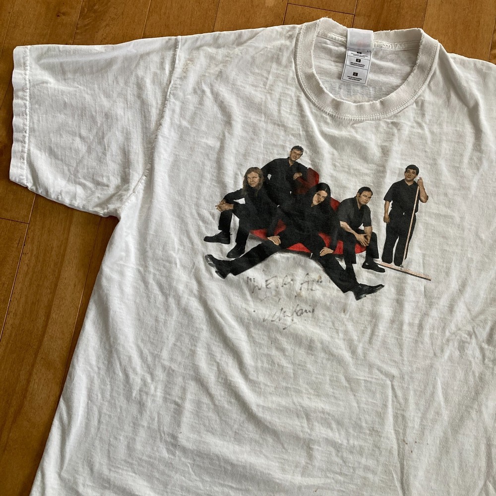 Vintage 1990s Weird Al Yankovic Touring with Scissors T-shirt 1999 Concert Tee