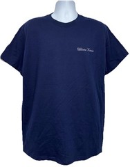Fruit of the Loom-Men Size XL Short Sleeve Graphics T-Shirt Navy “Ultima Novia”
