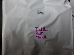 Red Hot Chili Peppers Unisex Bay Island Sportswear T-Shirt Size XL Red