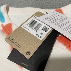 Nike Premium Essentials Max 90 T Shirt Mens 2XL XXL White Orange Loose Fit NEW