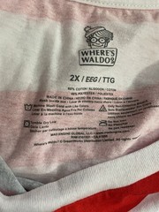 Where’s Waldo T-shirt Men’s size 2XL