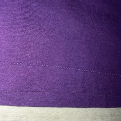 VTG BVD Purple shirt Single stitch Blank Pocket Size X Large 90s