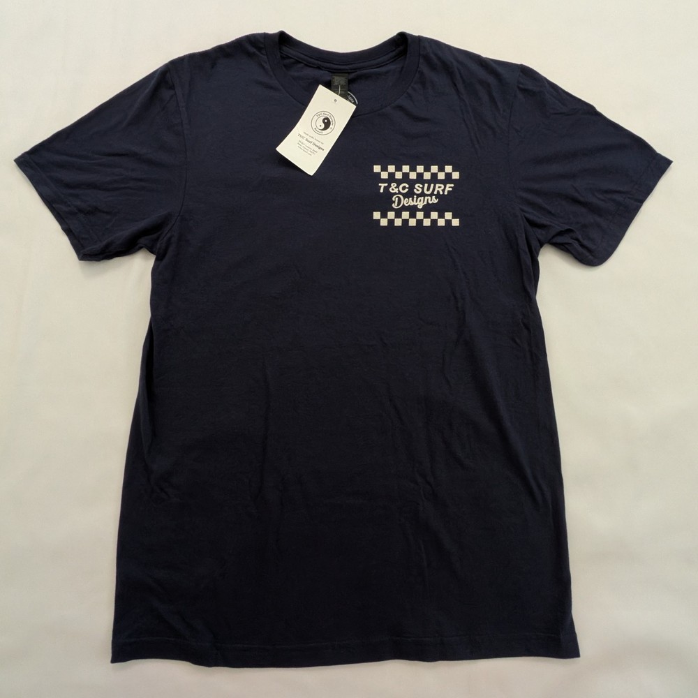 T&C Town Country Surf Hawaii Volkswagen VW Men’s Navy Blue Shirt Small S – NWT