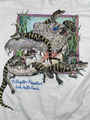 Vintage Myrtle Beach Single Stitch Graphic T-Shirt Size XL Fruit of the Loom