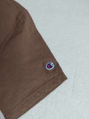 CHAMPION T-Shirt Men’s Size Medium Cactus Rainbow Graphic Brown Embroidered Logo