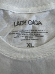 Lady Gaga Chromatica Ball Tour Shirt White Graphic Tee Official Merch XL