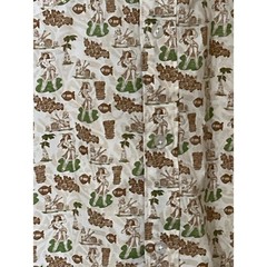 JACHS New York Mens Tiki Print Shirt XL Short Sleeve Button Up Tropical Resort