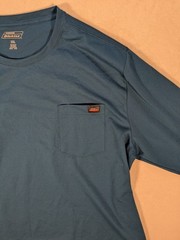 Dickies Performance Men’s T-shirt 2XL Teal Blue Performance Pocket