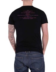 Prince T Shirt 1999 Watercolours tracklist Back Print new Official Mens Black