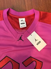 SUPREME JORDAN Warm Up Jersey Pink IR6462-601 Size L