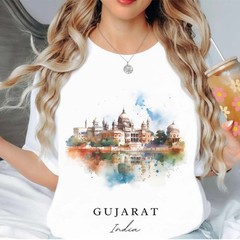 Gujarat India Unisex Shirt Travel Gift India Trip Lover Souvenir Tee