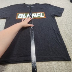 Black Rifle Coffee Company Shirt Men Medium Stretch Quick Dry Heather Gray