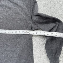 Vintage Shaka Wear Super Max Heavy Long Sleeve Gray Shirt in Mens Size Large