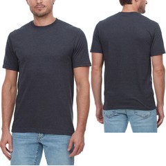 Mens Heather Soft Cotton Blended T-Shirt CVC Tee XS-5XL FREE SHIPPING NEW!