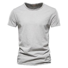 Men T-shirt Casual Soft Fitness Summer Thin T-shirts Men’s Home Clothes O-Neck S