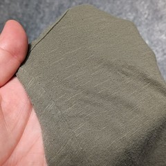 Buck Mason Shirt Mens Medium Green Cotton Crew Neck Tee Drop Cut USA Huckberry