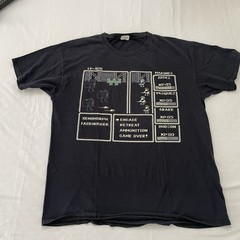 Aliens LV-426 8-Bit Graphic T-Shirt Men LARGE Sci-Fi Retro Video Game Nostalgia