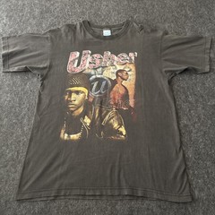 VTG Usher Rap Tee Shirt Black Size M-L Hip Hop R&B U got it Bad Y2K 21×27 Rare