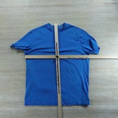 Tommy Bahama Shirt Mens Medium Blue Island Zone UPF50 Pima Cotton Blend