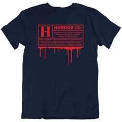 Rated H For Horror Scary Funny Movie Fan T Shirt Tee Gift New