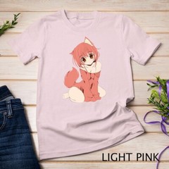 Japanese Anime Persian Cat Girl Cute Manga Otaku Catgirl T-Shirt Unisex T-shirt